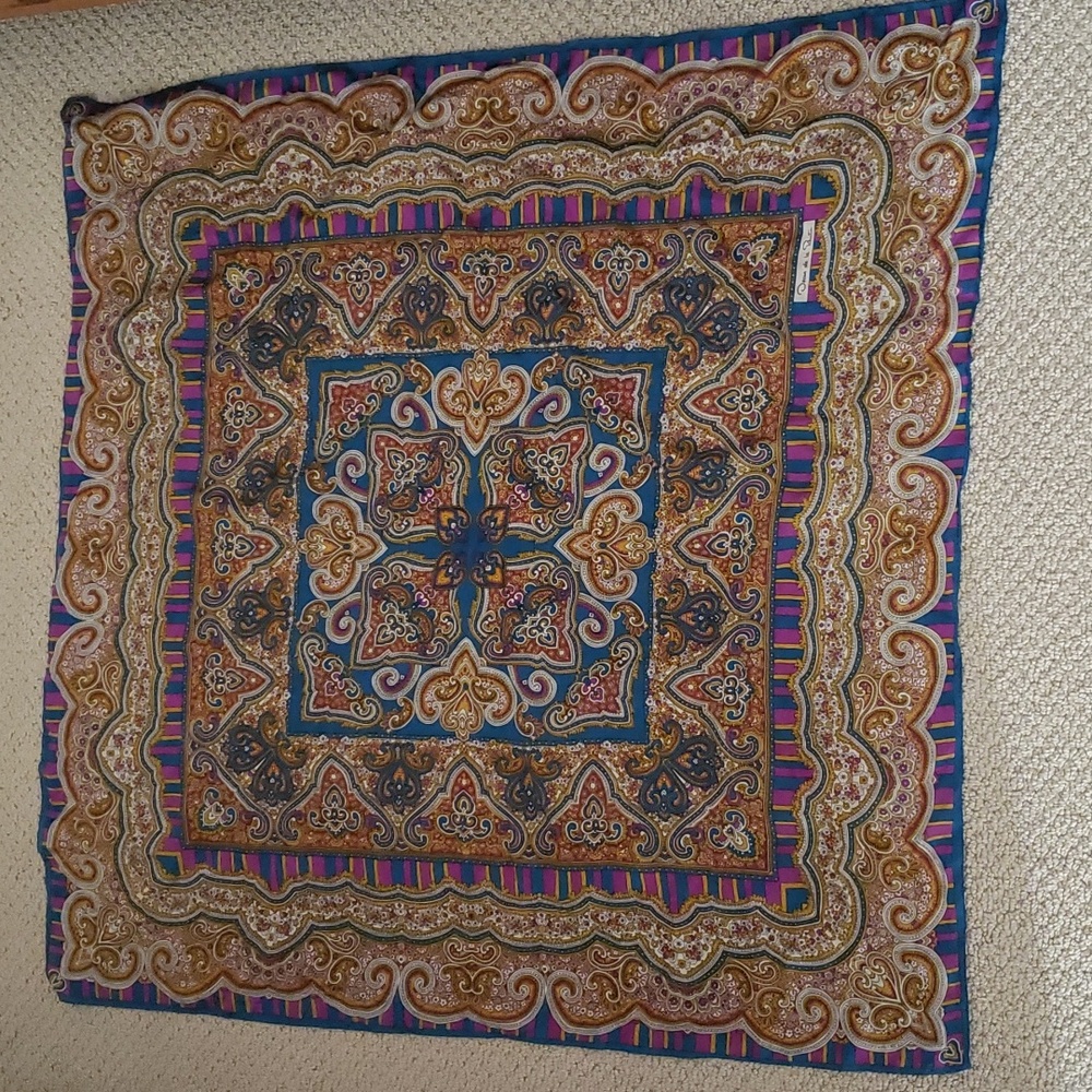Vintage Oscar de la Renta Scarf